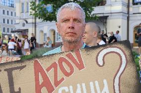 Dont Be Silent! Captivity Kills! rally in Kyiv