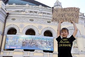 Dont Be Silent! Captivity Kills! rally in Kyiv