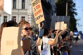 Dont Be Silent! Captivity Kills! rally in Kyiv