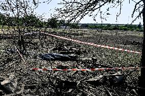 Russian missile attack kills man in Zaporizhzhia region