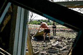 Russian missile attack kills man in Zaporizhzhia region