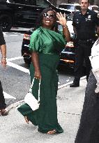 Uzo Aduba At GMA - NYC