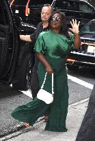 Uzo Aduba At GMA - NYC