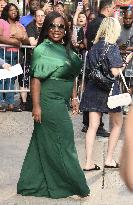 Uzo Aduba At GMA - NYC