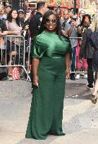 Uzo Aduba At GMA - NYC