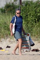 Antony Blinken Spotted At The Beach - The Hamptons