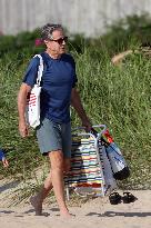 Antony Blinken Spotted At The Beach - The Hamptons