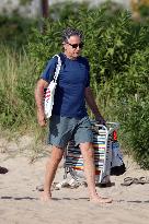 Antony Blinken Spotted At The Beach - The Hamptons