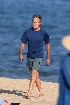 Antony Blinken Spotted At The Beach - The Hamptons