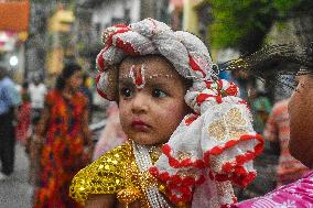 Krishna Janmashtami Celebration In India.