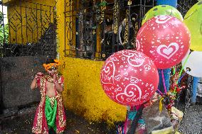 Krishna Janmashtami Celebration In India.