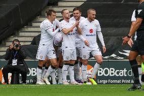 MK Dons v Carlisle United - Sky Bet League 2