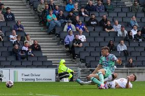 MK Dons v Carlisle United - Sky Bet League 2