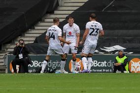 MK Dons v Carlisle United - Sky Bet League 2