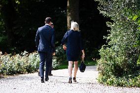 Meeting Between Representatives Of The Rassemblement National And Emmanuel Macron At Palais Elysée, In Paris