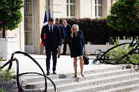 Meeting Between Representatives Of The Rassemblement National And Emmanuel Macron At Palais Elysée, In Paris