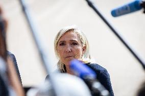 Meeting Between Representatives Of The Rassemblement National And Emmanuel Macron At Palais Elysée, In Paris