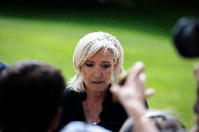 Meeting Between Representatives Of The Rassemblement National And Emmanuel Macron At Palais Elysée, In Paris