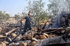 Aftermath of Russian missile and drone attack in Odesa regionAftermath of Russian missile and drone attack in Odesa region