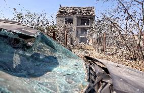 Aftermath of Russian missile and drone attack in Odesa regionAftermath of Russian missile and drone attack in Odesa region