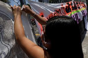 Feminist Collectives In Mexico, Demand Justice For The Feminicide Of Azul De La Rosa