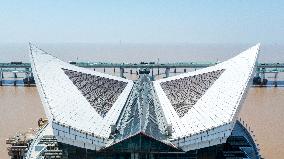 Hangzhou Bay Bridge in Ningbo