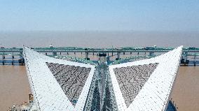 Hangzhou Bay Bridge in Ningbo