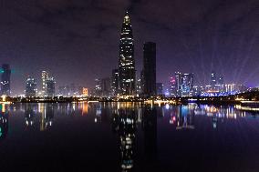 Shenzhen Talent Park Night View