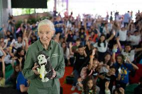 Jane Goodall Visit to Medellin, Colombia