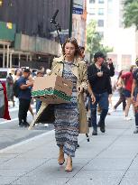 Jessica Biel On Set - NYC