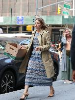 Jessica Biel On Set - NYC