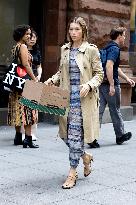 Jessica Biel On Set - NYC