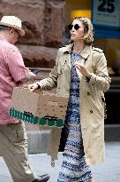 Jessica Biel On Set - NYC