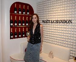 US Open - Phoebe Dynevor At Moet & Chandon Clubhouse