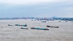 Yangtze River Waterway in Zhenjiang