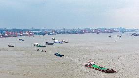 Yangtze River Waterway in Zhenjiang