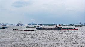 Yangtze River Waterway in Zhenjiang