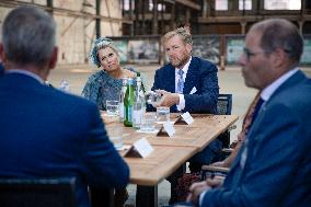 Dutch Royals Pays Regional Visit To Walcheren - Netherlands