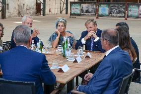 Dutch Royals Pays Regional Visit To Walcheren - Netherlands