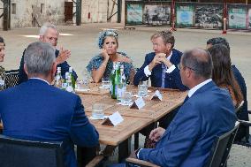 Dutch Royals Pays Regional Visit To Walcheren - Netherlands