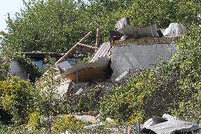 Aftermath of August 26 Russian attack in Dnipropetrovsk region