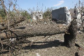 Aftermath of August 26 Russian attack in Dnipropetrovsk region