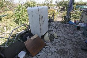 Aftermath of August 26 Russian attack in Dnipropetrovsk region