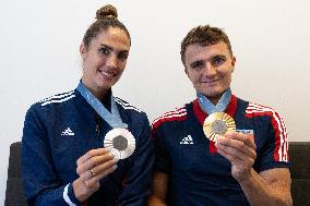 French Armed forces Press Conference about the Olympics - Paris