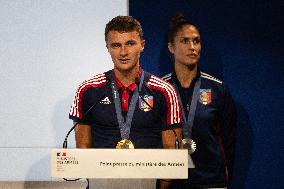 French Armed forces Press Conference about the Olympics - Paris