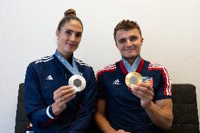 French Armed forces Press Conference about the Olympics - Paris