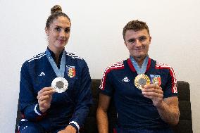 French Armed forces Press Conference about the Olympics - Paris