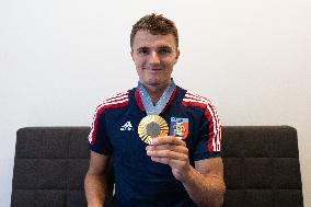 French Armed forces Press Conference about the Olympics - Paris