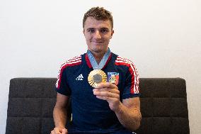 French Armed forces Press Conference about the Olympics - Paris