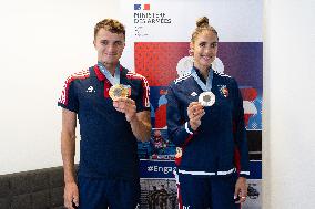 French Armed forces Press Conference about the Olympics - Paris